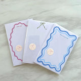 Green Bow Memo Pad
