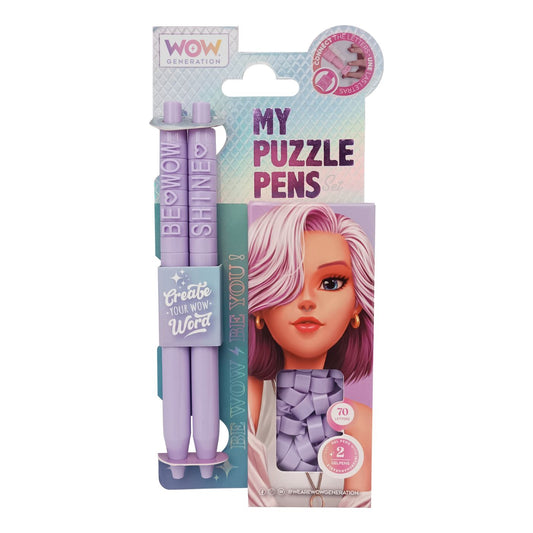 WOW Generation My Puzzle Pens Set - Purple