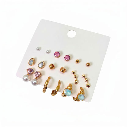 Pastel Glam Earrings Set