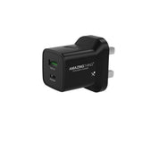 UK Speed Pro PD33W 1C1A Wall Charger – Fast Charging, PD + QC, Compact Design