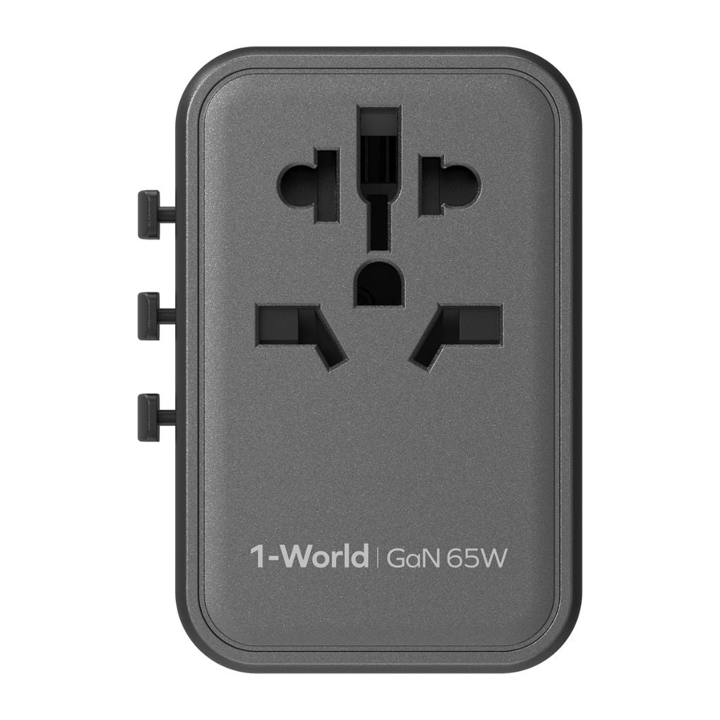 Momax 1World 65W GaN AC Travel Charger