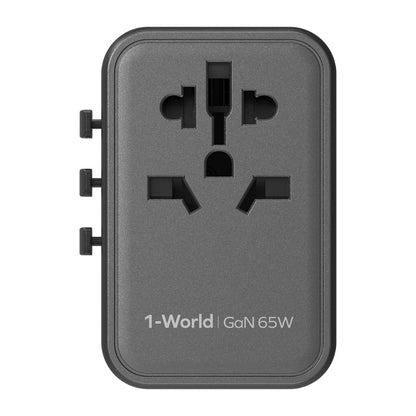 Momax 1World 65W GaN AC Travel Charger
