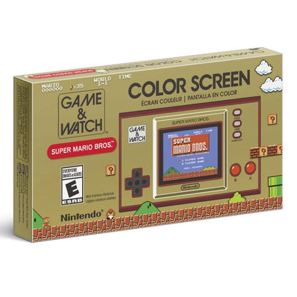 Nintendo Game & Watch Super Mario Bros color screen packaging