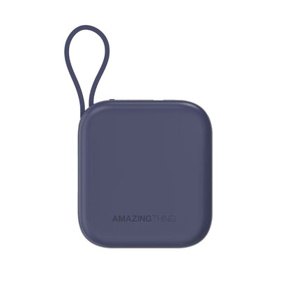 At Thunder Go 10000 mAh Power Bank With Built-In 2 Usb-C Cables