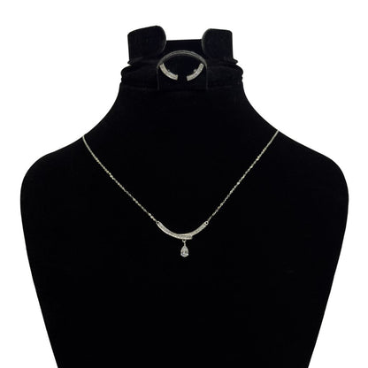Aurora Crystal Necklace & Earrings Set