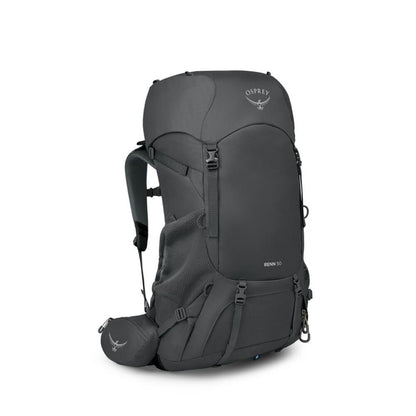 Gray Osprey backpack on a white background