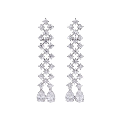 The Lumina Drop Necklace And Earrings Set