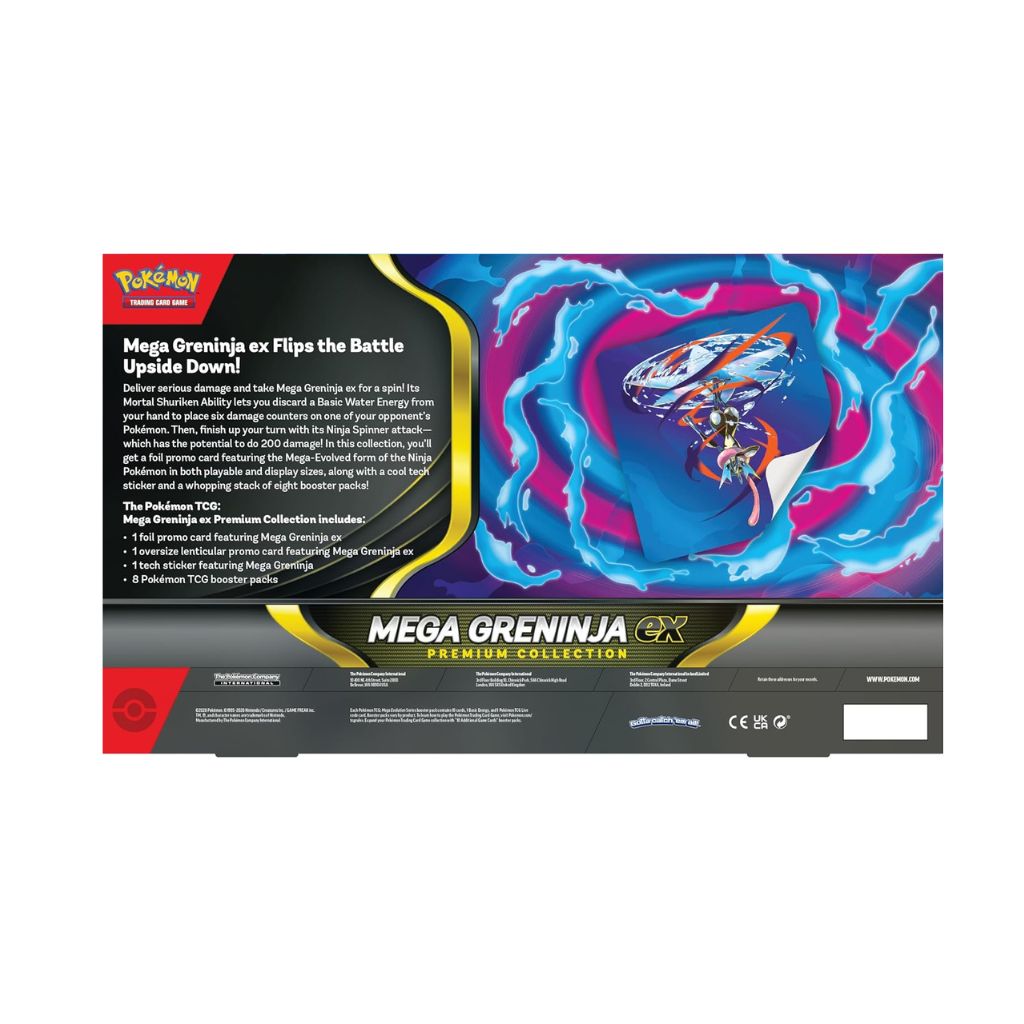 Pokémon TCG Mega Greninja EX Premium Collection Box 26Q3
