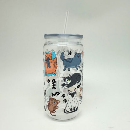 Acrylic Tumbler - Life is Better with Cats