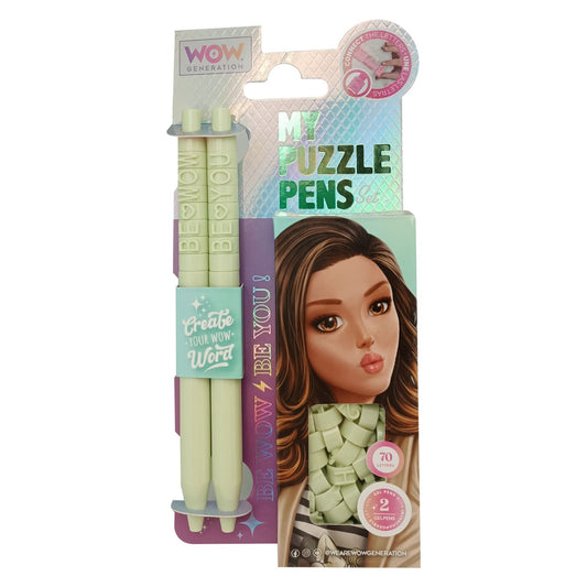 WOW Generation My Puzzle Pens Set - Green