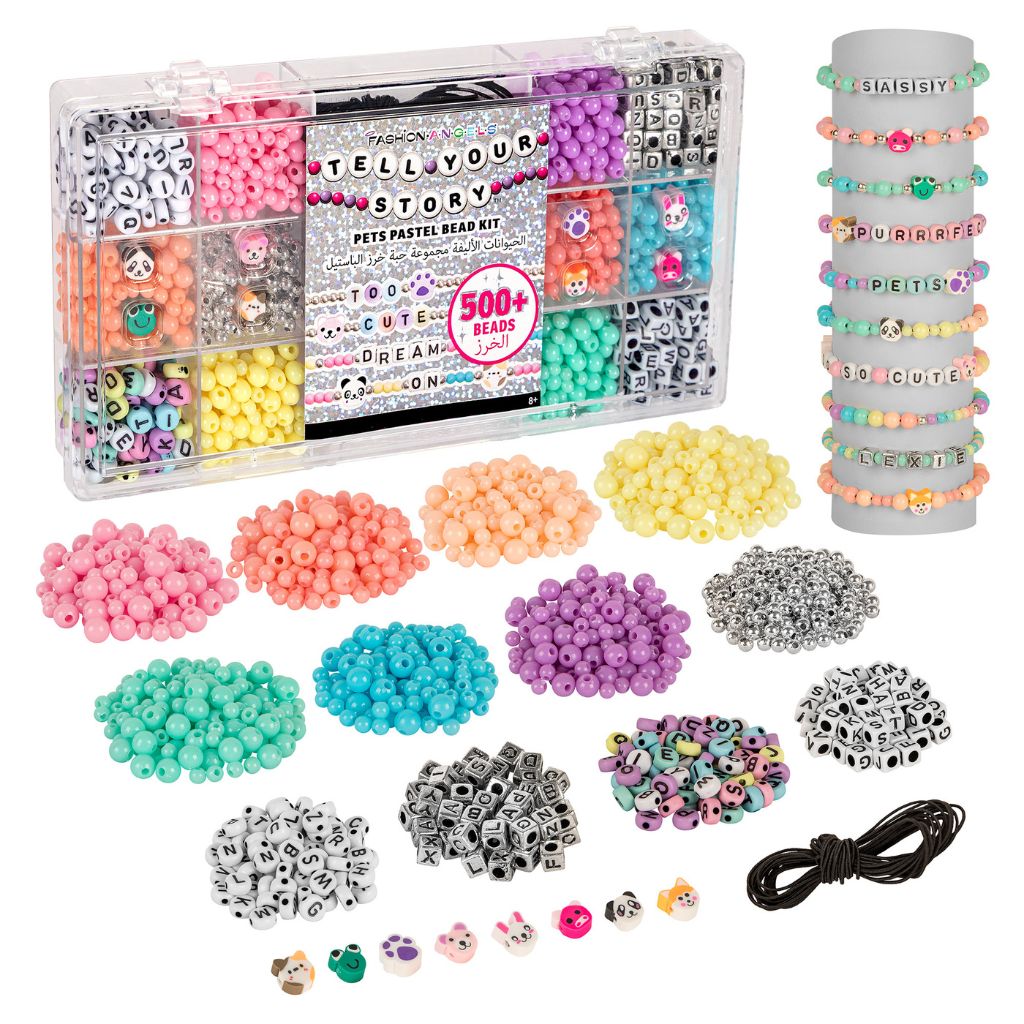 Fashion Angels Tell Your Story 500+Pastel Pets Bead Set