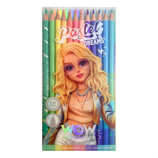 WOW Generation 12 Color Pencils Set - Pastel Dreams