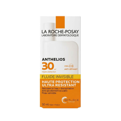 La Roche-Posay Anthelios sunscreen packaging on a white background