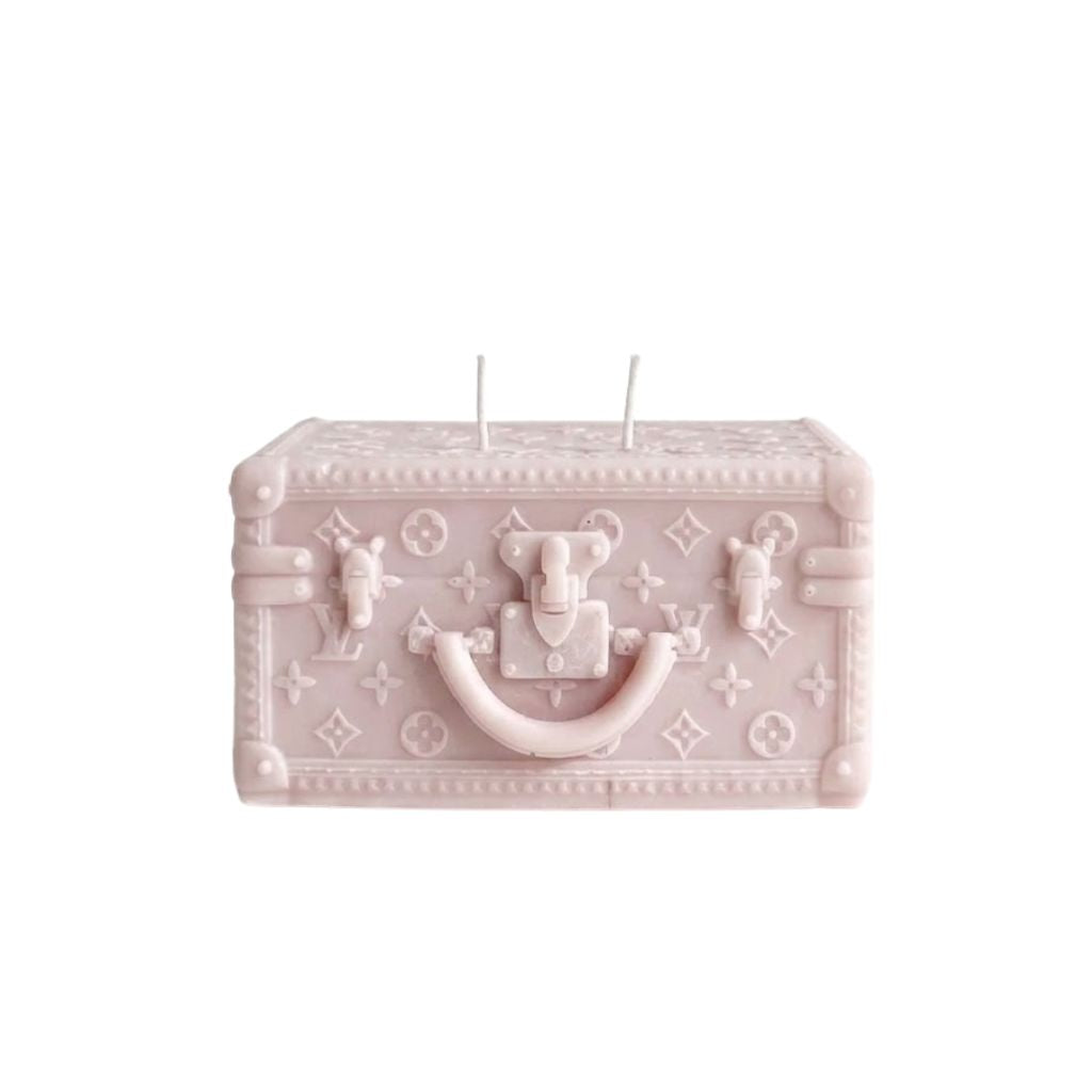 Riko Handmade LV Suitcase Candle Small