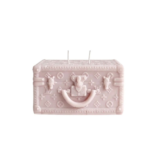 Riko Handmade LV Suitcase Candle Small