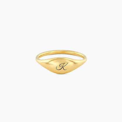 Engraved Signet Ring