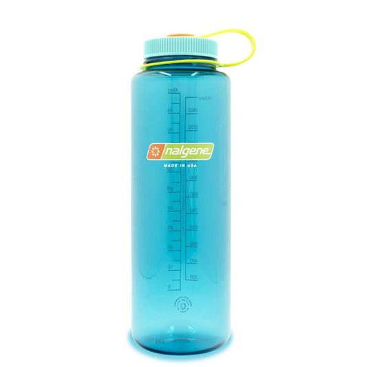Nalgene Wide Mouth 48oz Bottle – Durable, Leak-Proof & BPA/BPS-Free - Cerulean