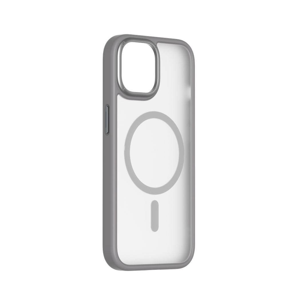 Phone case with a clear design on a white background