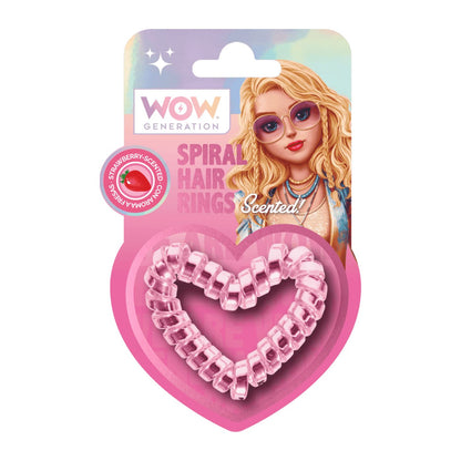 WOW Generation Shaped &amp; Scented Hair Elastics - Pink