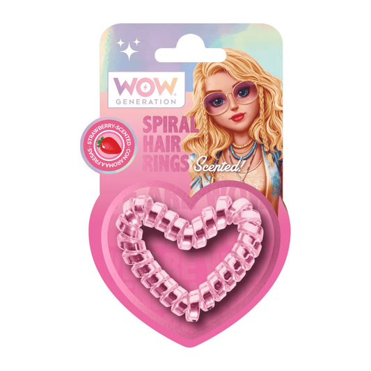 WOW Generation Shaped &amp; Scented Hair Elastics - Pink