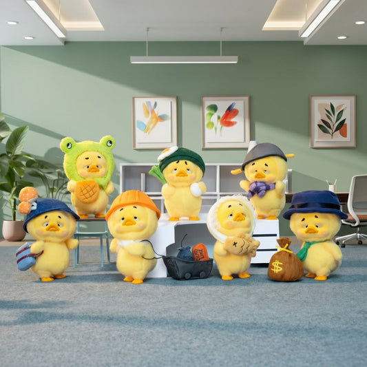 Upset Duck Work Upsets Me SJD Plush Toy Blind Box