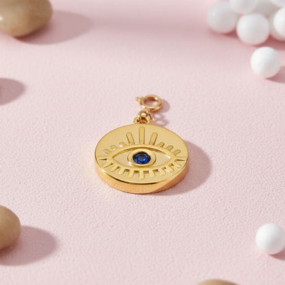 Gold Eye Charm