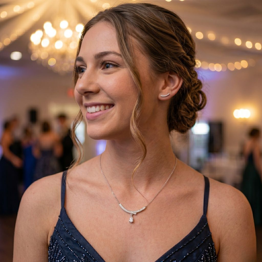 Aurora Crystal Necklace & Earrings Set