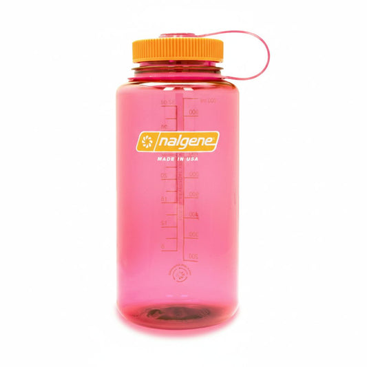 Nalgene Sustain Wide Mouth BPA-Free Leak-Proof Water Bottle - 32oz - Flamingo Pink