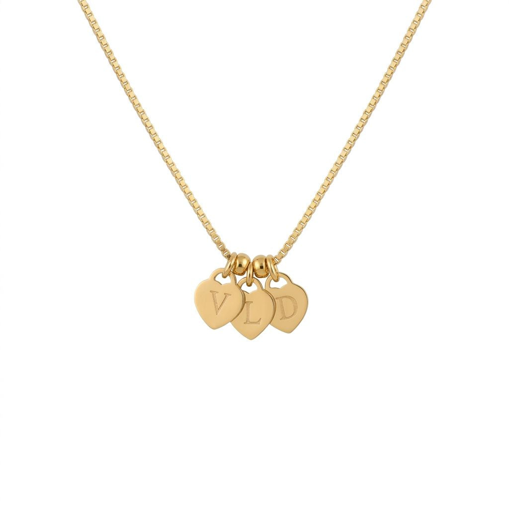Locked Heart Pendant Necklace