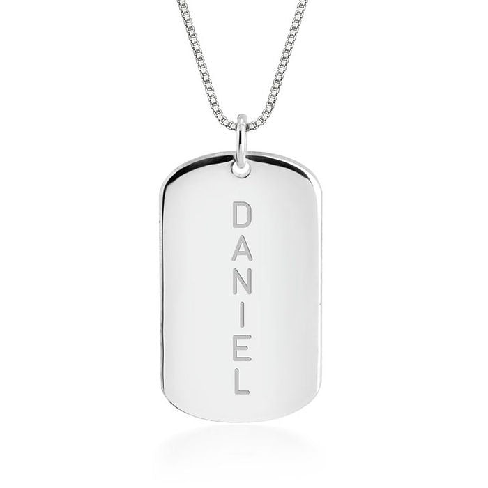 Men's Personalized Name Necklace