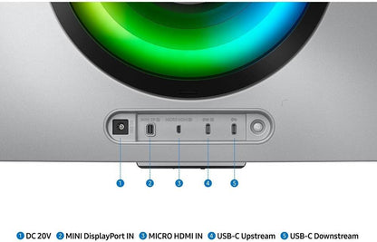 Gaming Monitor - 34" LS34BG850 Curved, UQHD, OLED, Smart TV, IoT Hub, USB-C, 0.03MS-175HZ