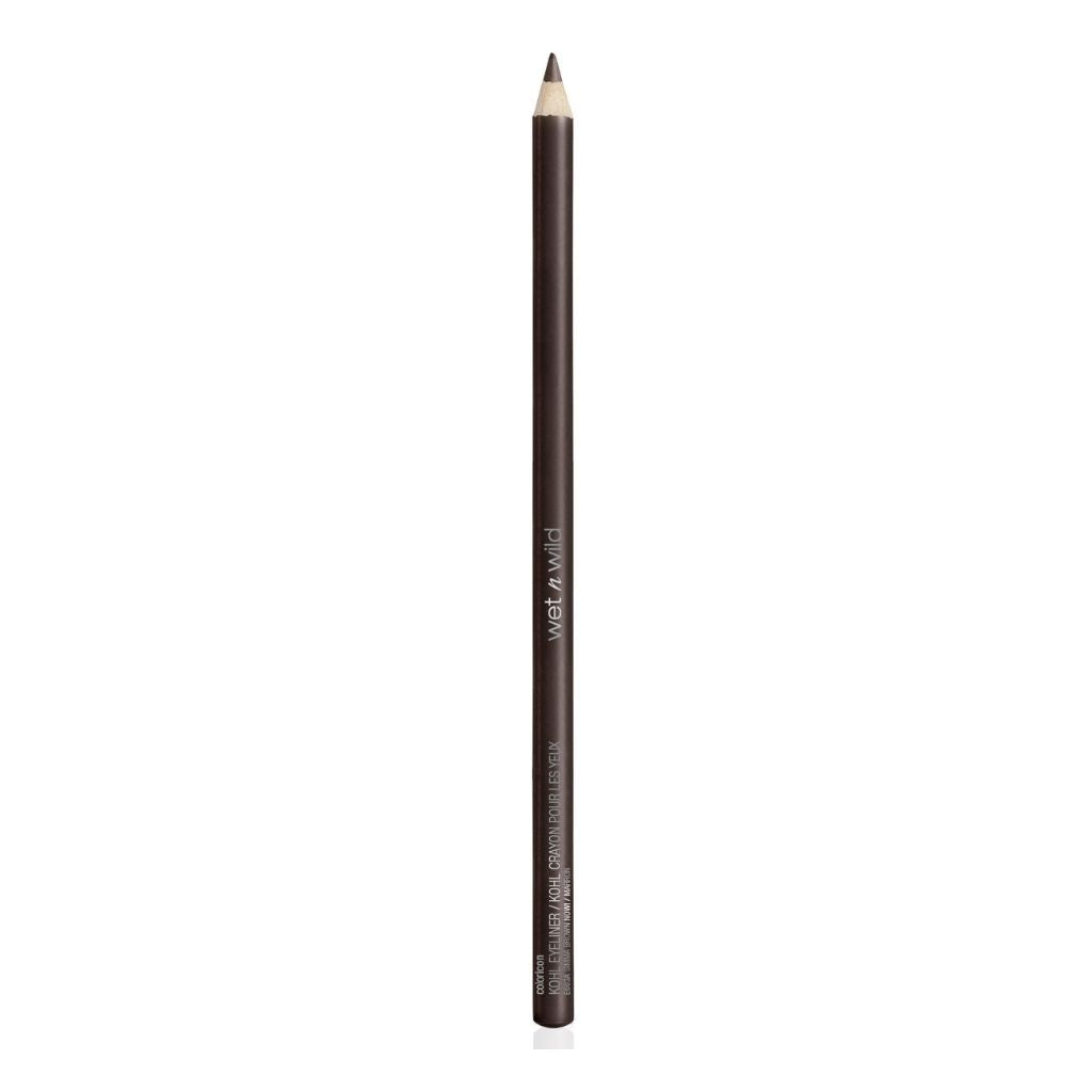 Eyebrow pencil with brown tip on a white background