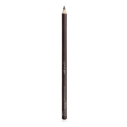 Eyebrow pencil with brown tip on a white background