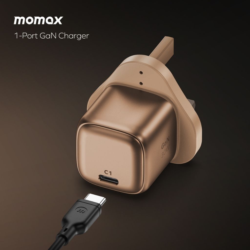 Momax 1-Charge GaN 30W 1-Port Charger