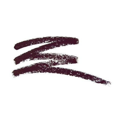 Three wavy lines of dark brown color on a white background