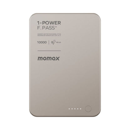 Momax 1-Power F.Pass+ 10000 mAh Power Bank With Built-In Cable & Magnetic Attachment
