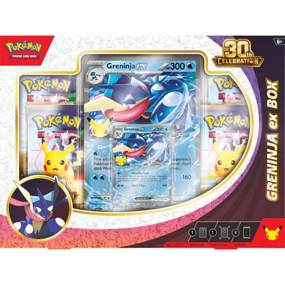 Pokemon TCG 30th Celebration Ex Box Greninja Ex