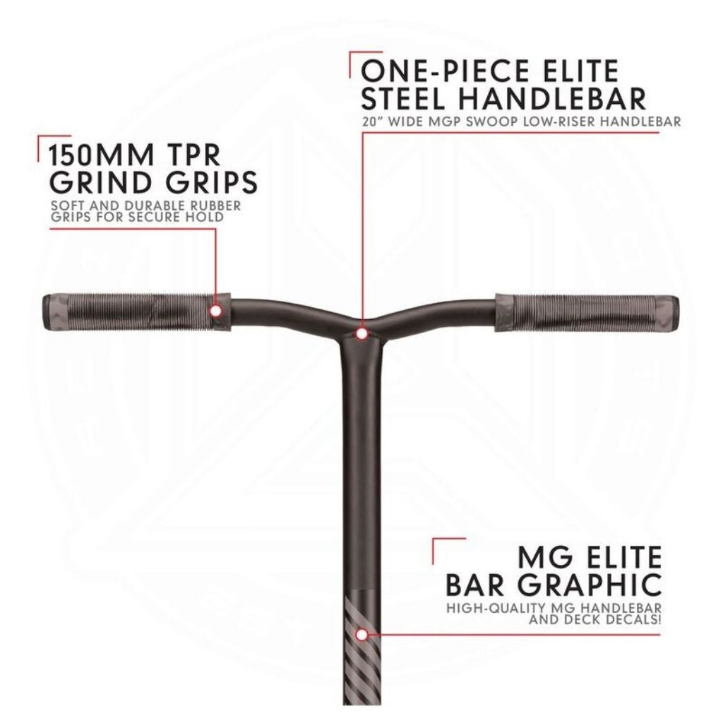 Madd Gear - Carve Elite Stunt Scooter - Black/Grey