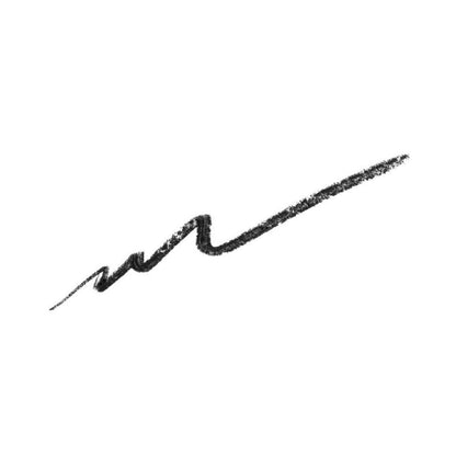 Black wavy line on a white background