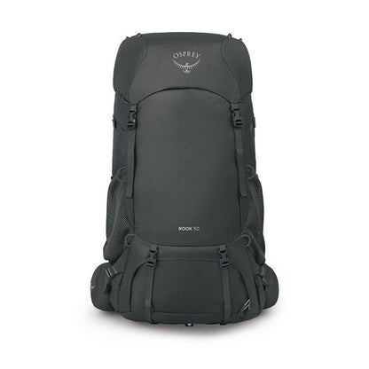 Black Osprey backpack on a white background