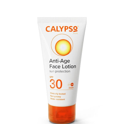Calypso Anti-Age Face Lotion SPF 30 on a white background