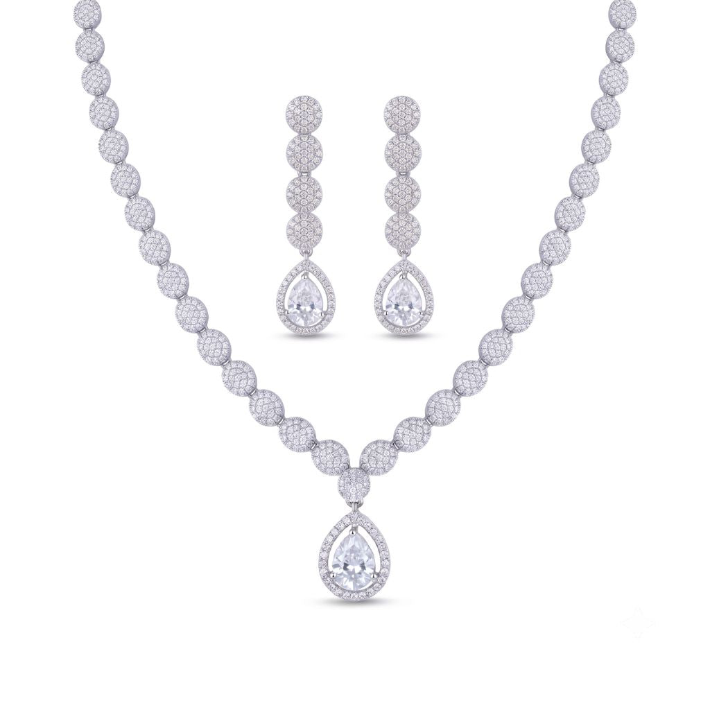 Diamond Dream Necklace And Earrings Set