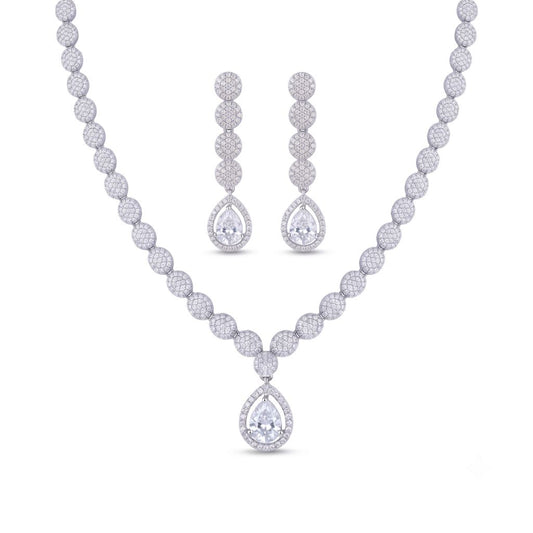 Diamond Dream Necklace And Earrings Set