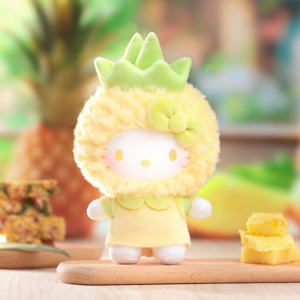 Top Toy Hello Kitty Fruity Paradise Plush Pendant Blind Box
