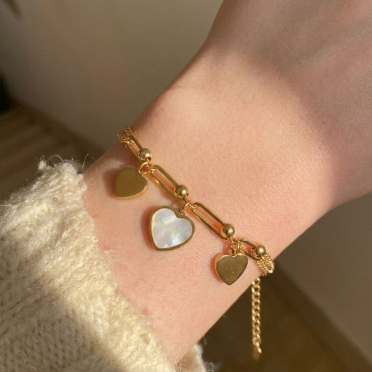 Heart of Pearl Bracelet