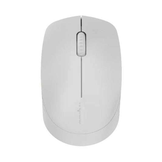 White computer mouse on a white background