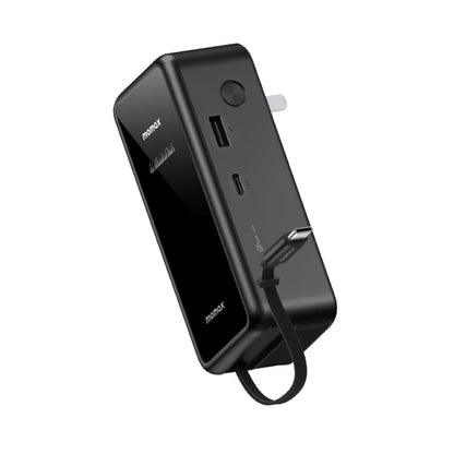 Momax 45W GaN Power Bank with 10,000 mAh Capacity and Dual AC/DC Charging