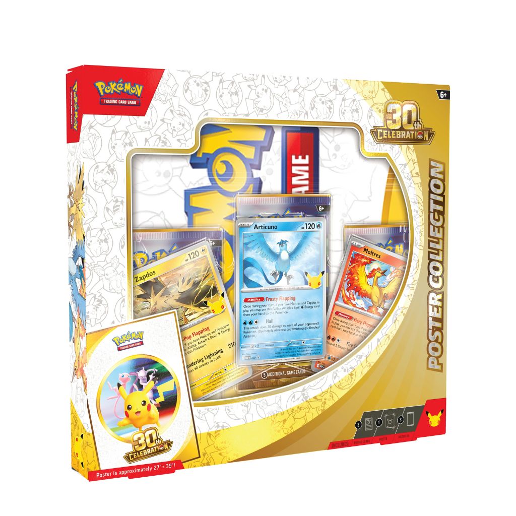 Pokemon TCG 30th Celebration Poster Collection