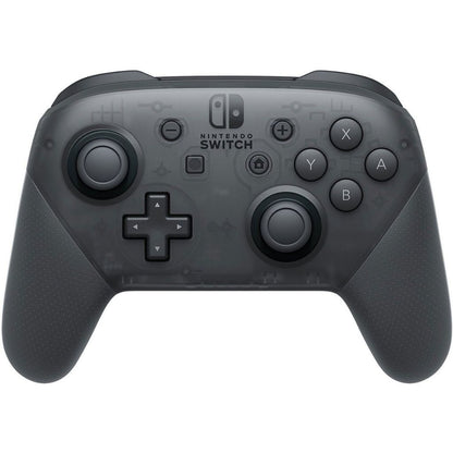Gray Nintendo Switch controller on a white background