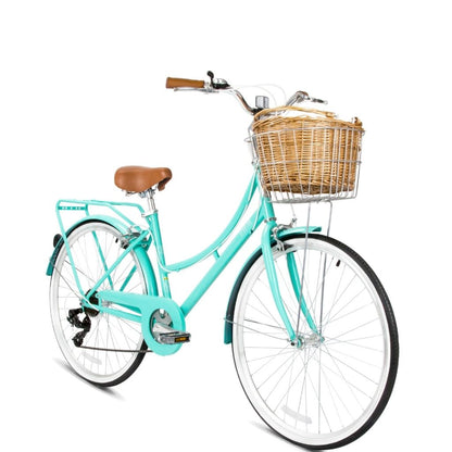 24" Platinum City Bike - Turquoise